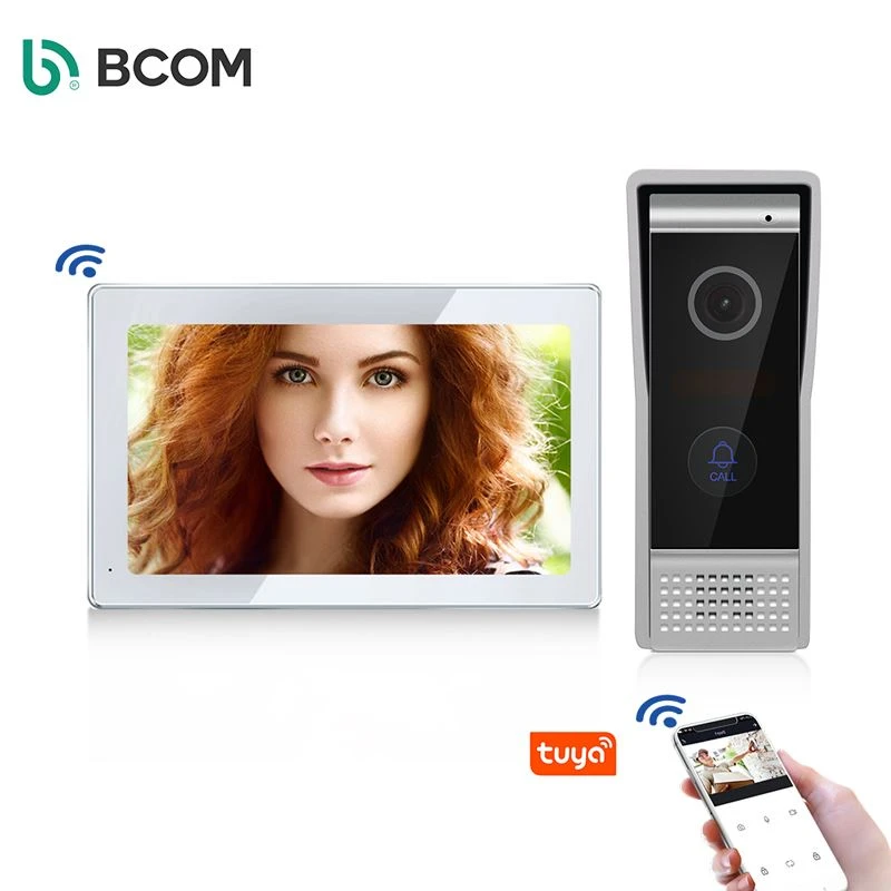 Điện thoại cửa màn hình WiFi Bcomtech 4 dây có thể làm gì?